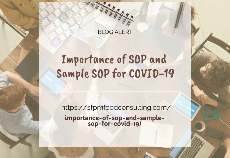 Learn about Importance of SOP, and Sample SOP for Covid -19 and by SFPM consulting.