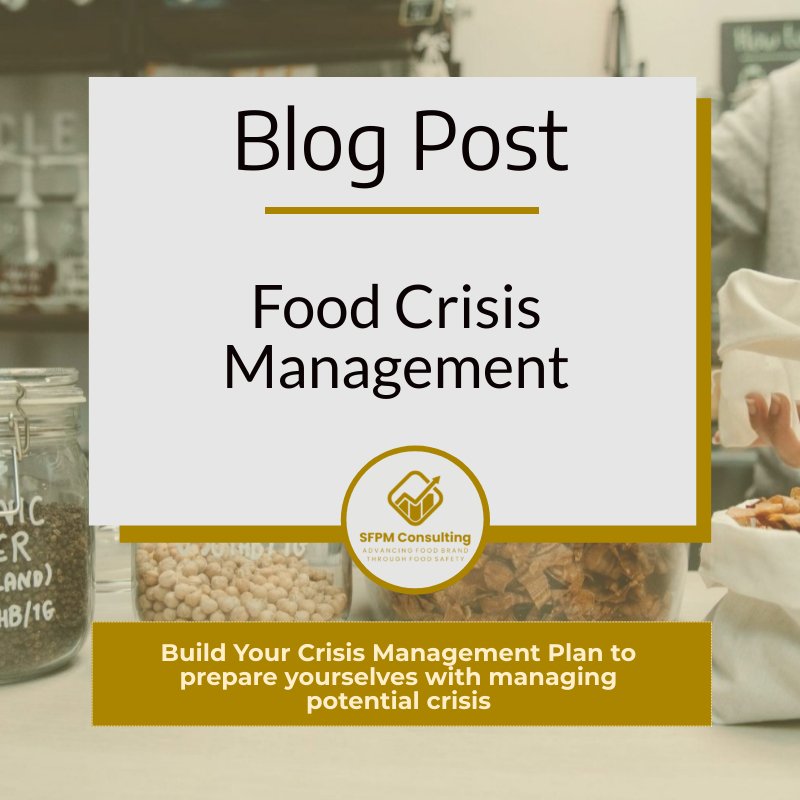 Food Crisis Management by SFPM Consulting