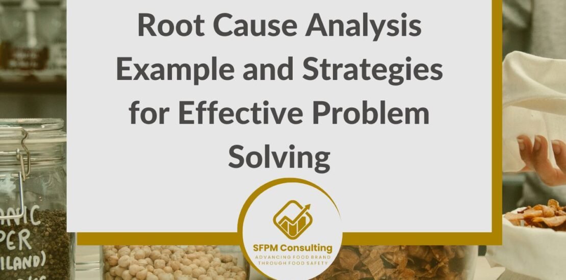 SFPM Consulting present Root Cause Analysis Example and Strategies for Effective Problem Solving