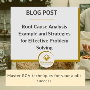 SFPM Consulting present Root Cause Analysis Example and Strategies for Effective Problem Solving