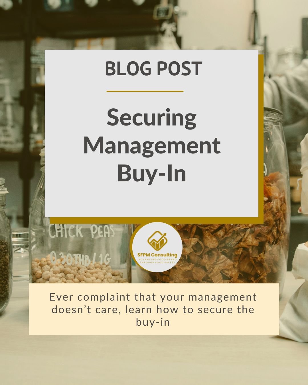 SFPM Consulting present Securing Management Buy-In blog