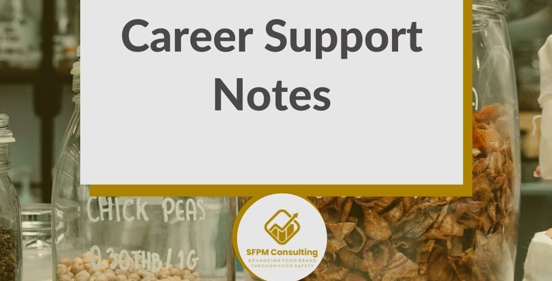 SFPM Consulting present Career Support Notes blog